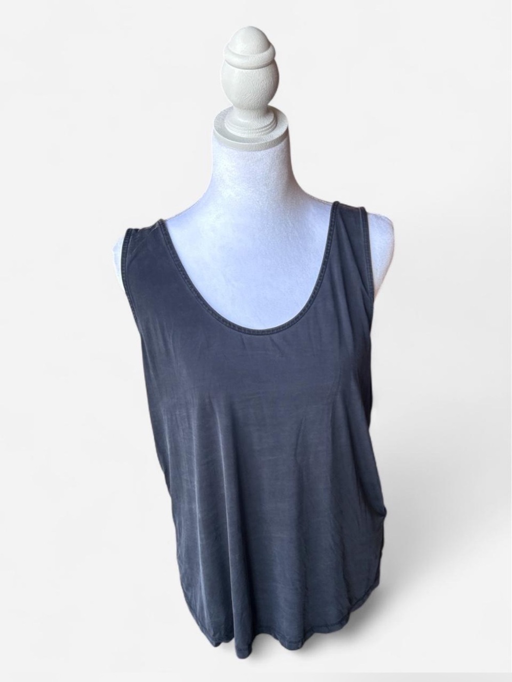 & Other Stories Cupro Scoop Tank Top M